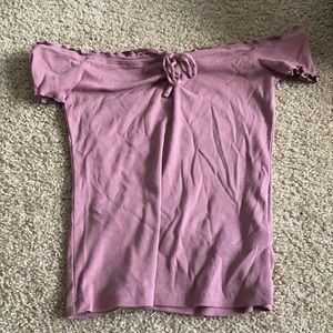 Off the shoulder top